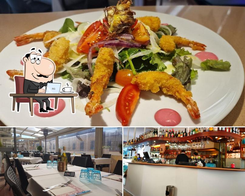 Ghostbuster ristorante pizzeria si caratterizza per la interni e cibo