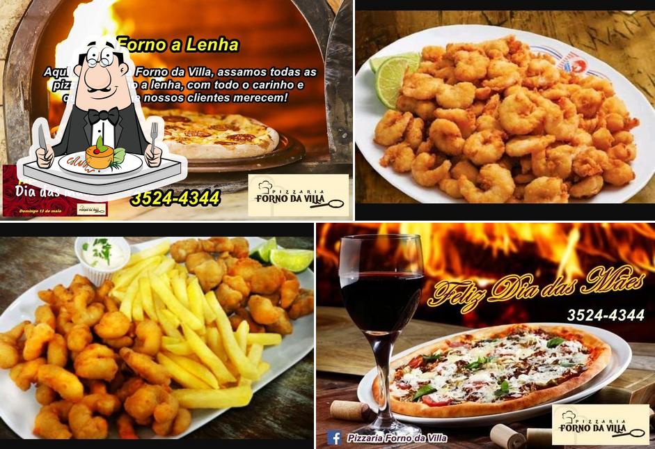 Comida em Pizzaria Forno da Vila