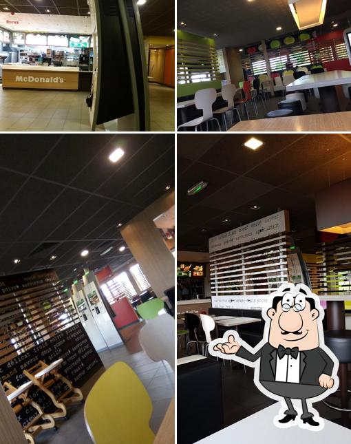 L'intérieur de McDonald's