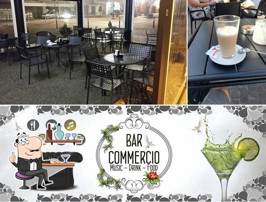 Gli interni di Bar Commercio