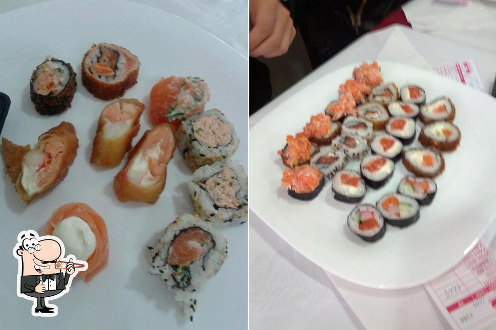 Peça diversas opções de sushi