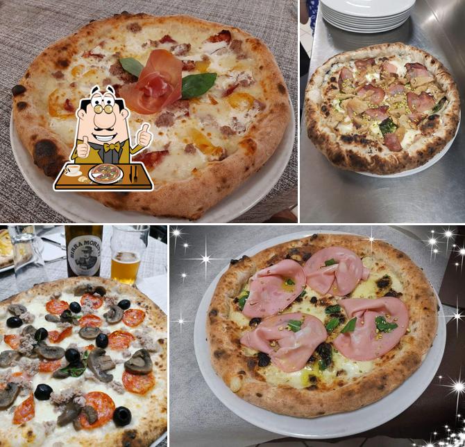 Essayez de nombreux types de pizzas