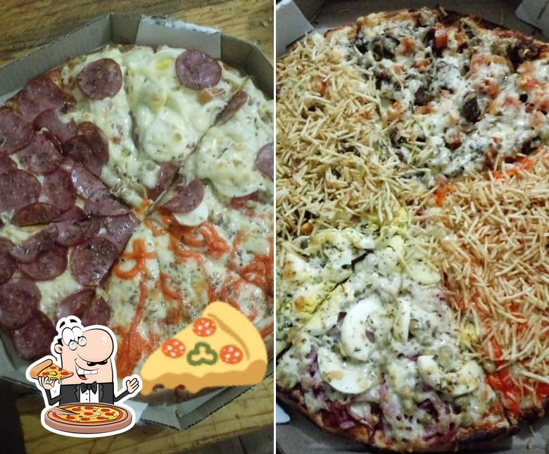 No Lanchonete e Pizzaria Q-Delicia, você pode desfrutar de pizza