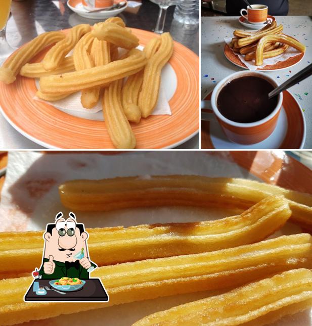 Meals at Churrería Hubara Cafetería