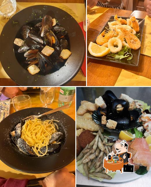 Cozze al Hosteria Del Pesce Roma