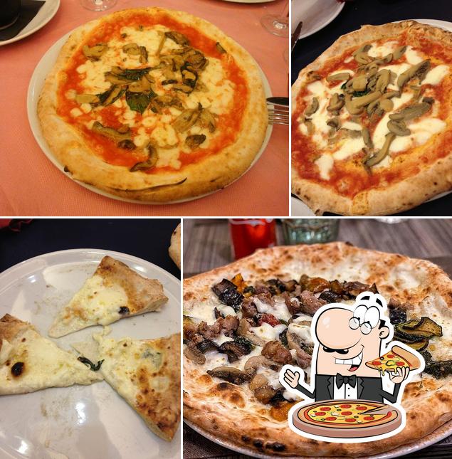 Elige una pizza en Ristorante Pizzeria Dal Soldino