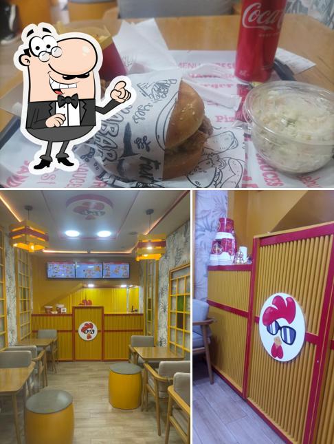 L'intérieur de DC Chicken