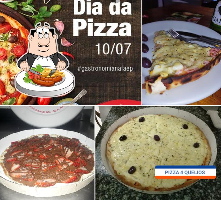 Comida em Pizzaria La degusta