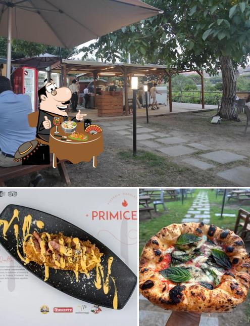 Platti al Pizzeria Primicerio all'Oasi