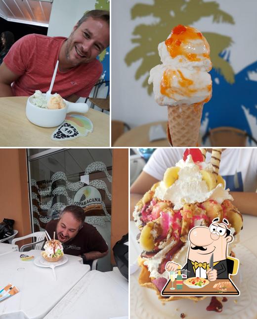 Comida em Sorveteria Copabacana