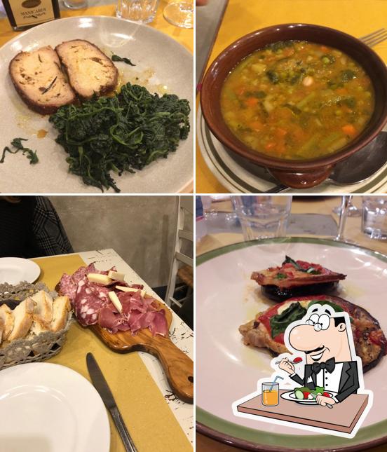 Cibo al Trattoria Cent'Ori