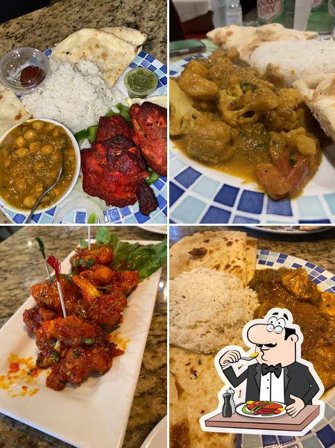 Food at Chutney Indian Grill