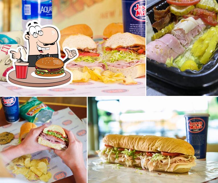 Order a burger at Jersey Mike's Subs