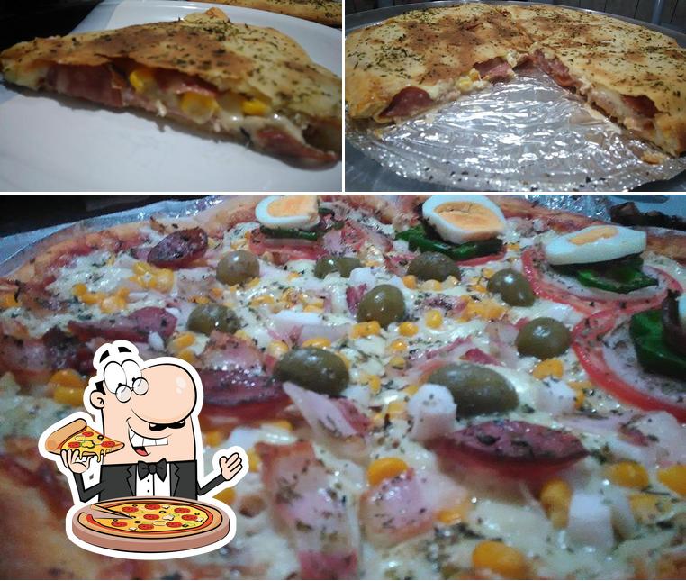 Experimente diversos tipos de pizza