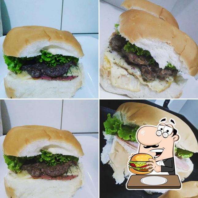 Hambúrguer em Zé'T Lanches