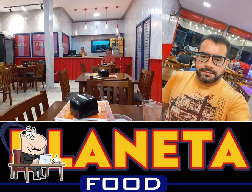 O interior do Planeta Food