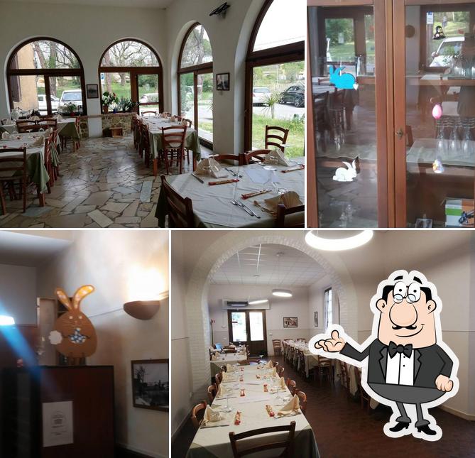 Gli interni di Ristorante I 3 Cantoni