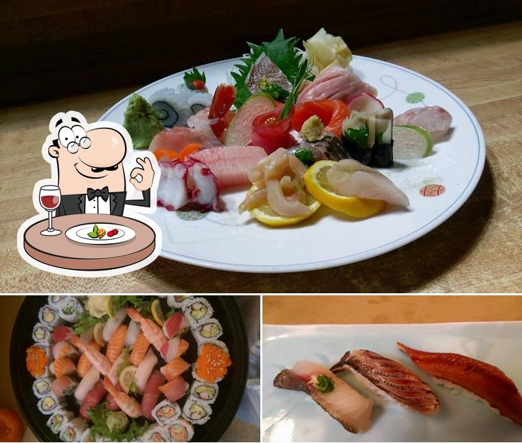 Еда в "Daimatsu Japanese Sushi Bar"