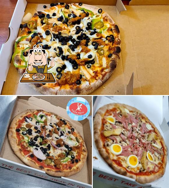 Choisissez différents genres de pizzas