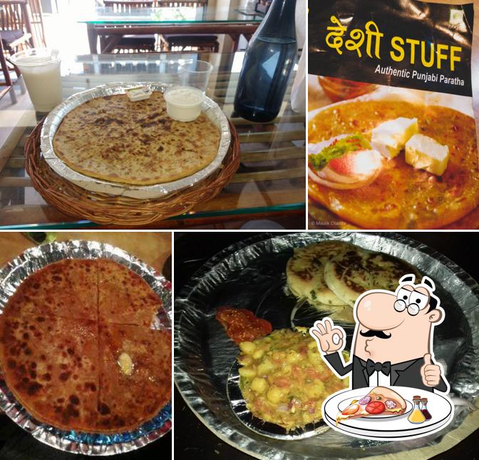 Pick pizza at Desi Stuff - Best Paratha in Ahmedabad