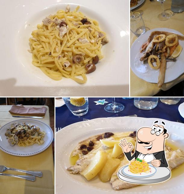 Spaghetti alla carbonara al Prie De Ma