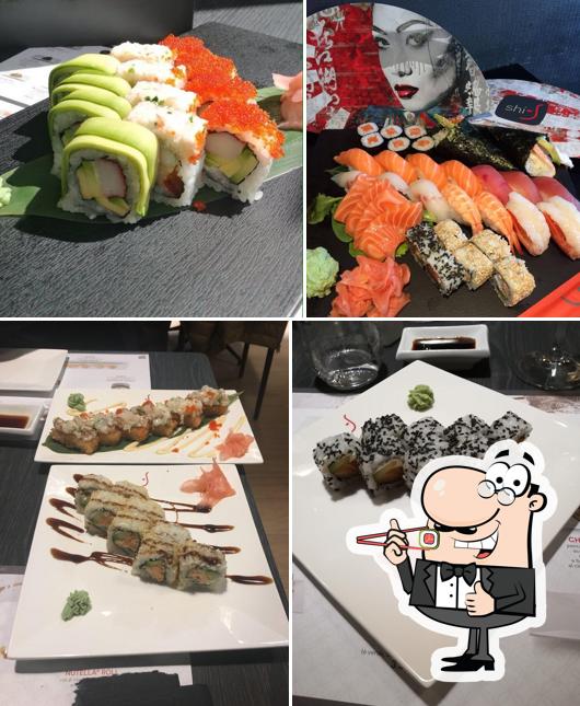 Prova le varie opzioni di sushi