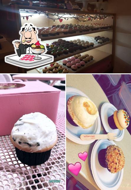 Buttercream Cupcakes & Coffee serves a range of sweet dishes