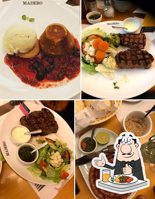 Platos en Madero Steak House Shopping Recife