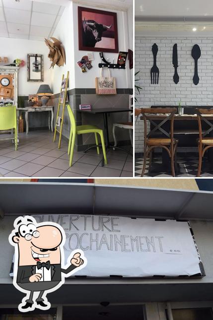 L'intérieur de Le Bistrot M Pierrelatte