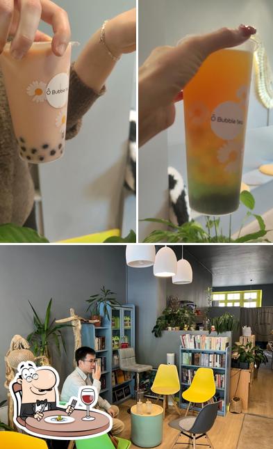 L’image de la nourriture et intérieur concernant Ô Bubble Tea