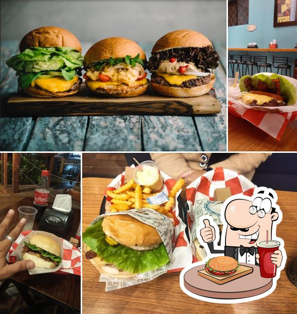 Consiga um hambúrguer no Old Is Cool Burger