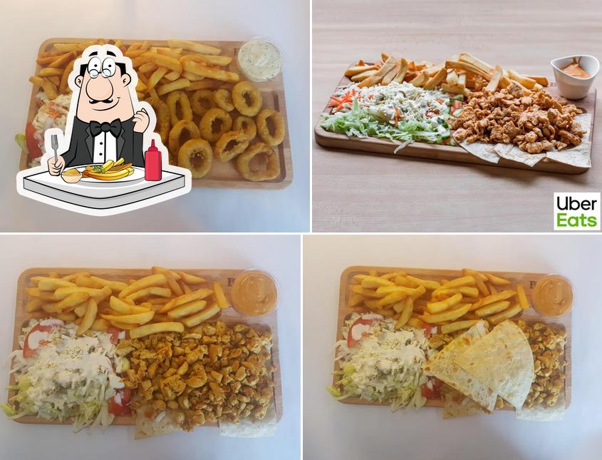 Commandez des frites à Snack Anka