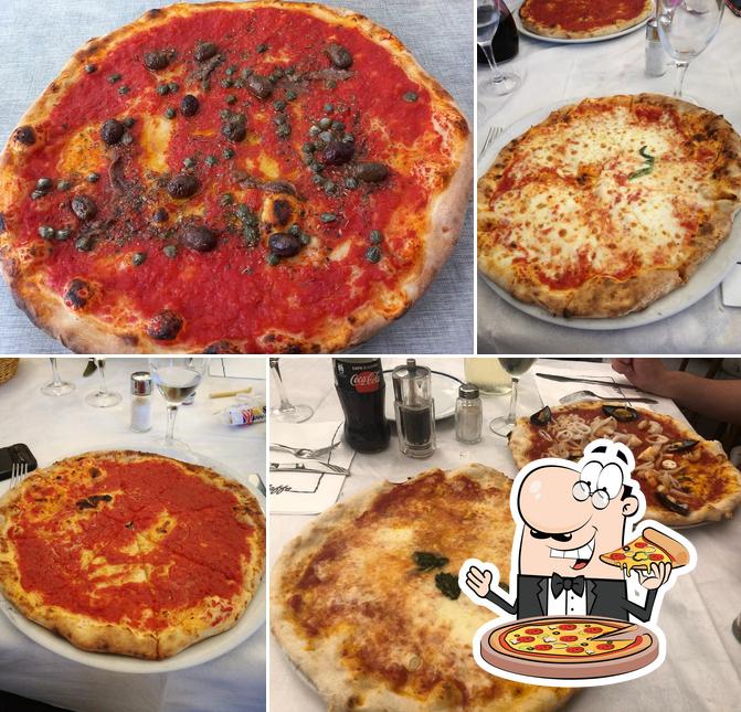 Choisissez des pizzas à Ristorante Pizzeria dal Baffo