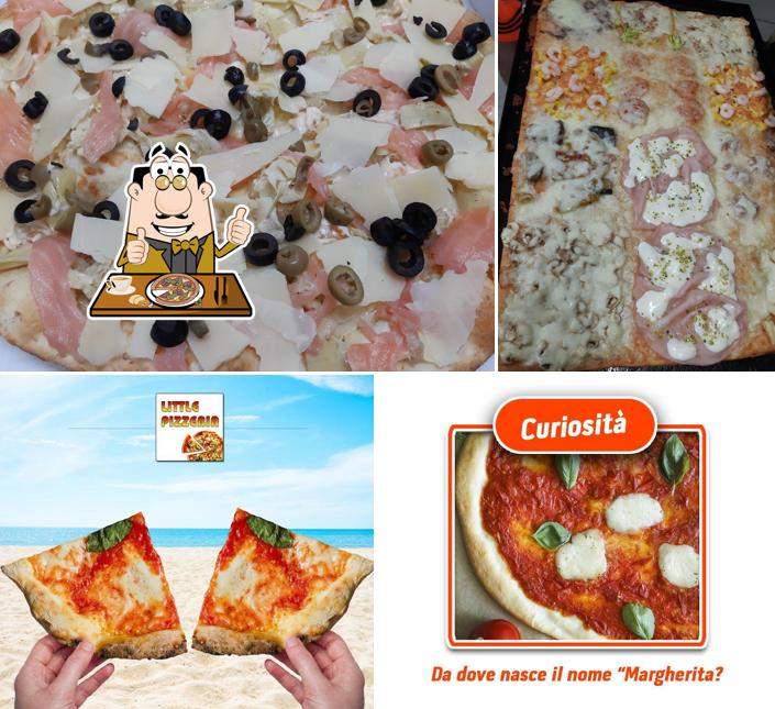 Essayez des pizzas à Little Pizzeria di Rita Paoloni