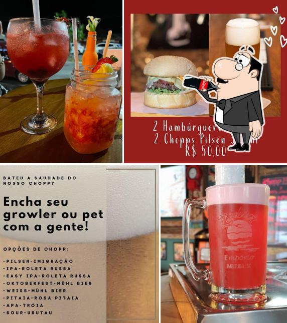 Peça uma bebida do menu