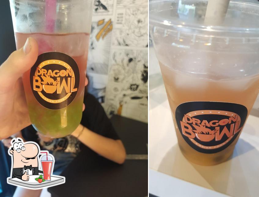 Насладитесь напитками из бара "Dragon Bowl (Asian Food & Bubble Tea)"