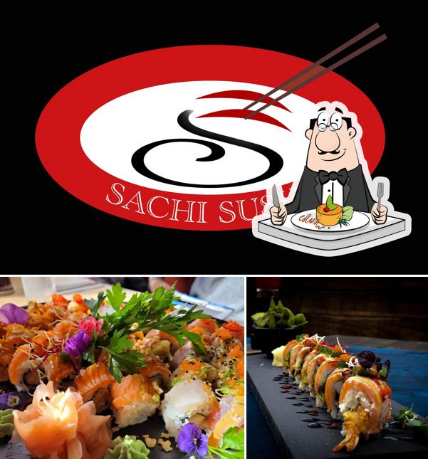 Еда в "Sachi sushi"