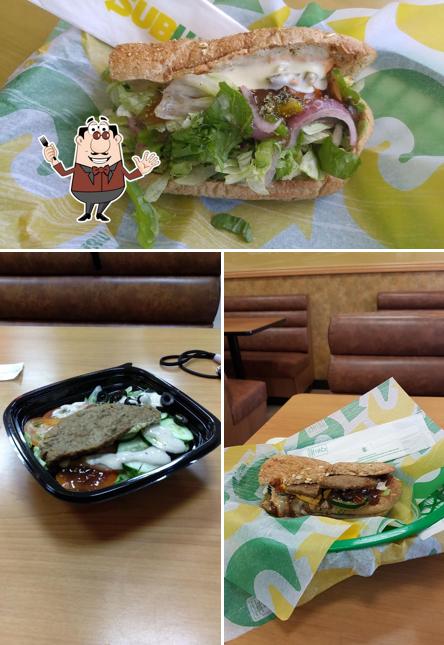 Platos en Subway