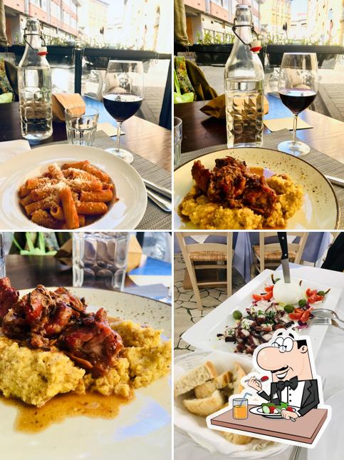 Platti al Trattoria Da Adele