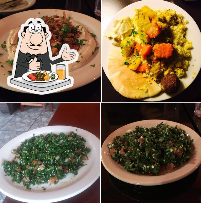 Food at Casablanca Restaurant