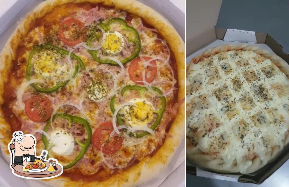 No Dell'Olivo Pizzeria, você pode provar pizza