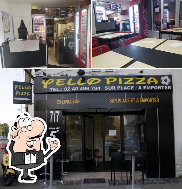 L'intérieur de Yellopizza