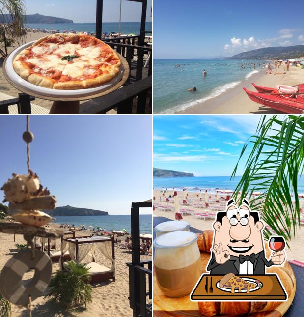 Scegli una pizza a Sunset Beach Club Palinuro-Spiaggia delle Saline
