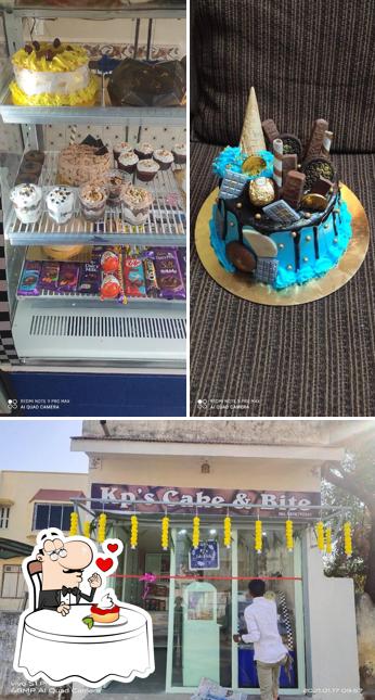 Kp's Cake & Bite serves a number of sweet dishes