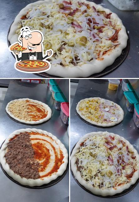 Consiga pizza no Orégano's PizzaBurguer