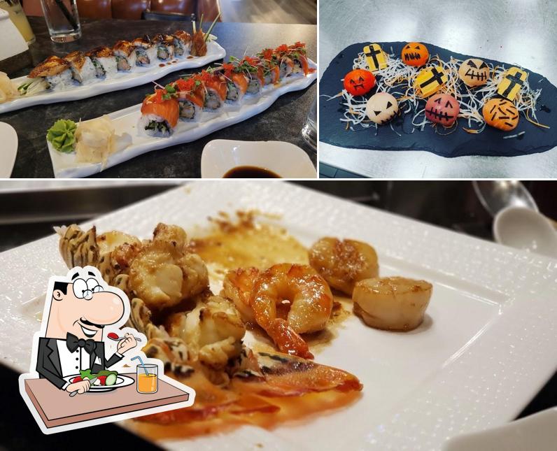 Food at Kasai Teppanyaki Steak & Sushi House