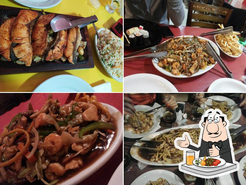 Platos en China Praia Restaurante