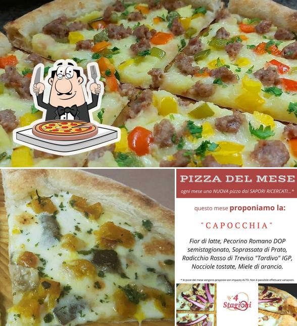 A Pizzeria 4 Stagioni, puoi assaggiare una bella pizza