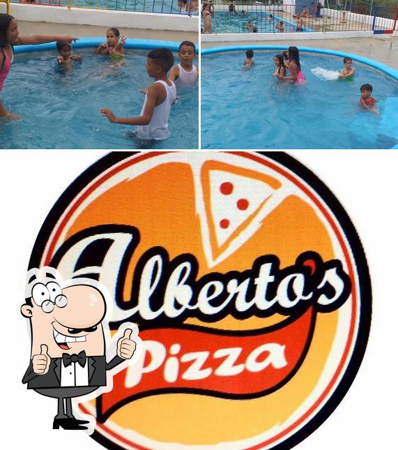 Here's a photo of Alberto's Pizza