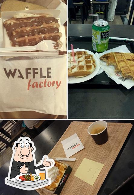 Nourriture à Waffle Factory